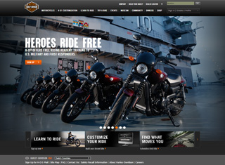 Auto Web Design Design Example