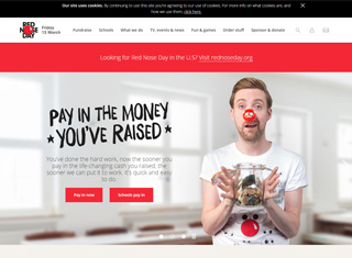 Charity Web Design Design Example