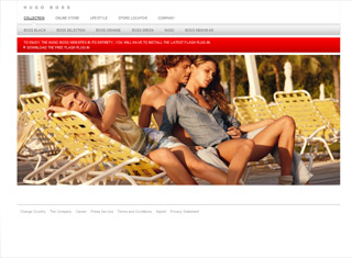 Fashion Web Design Design Example