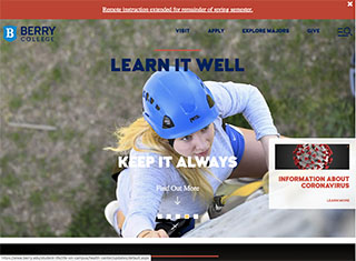 Educational Web Design Design Example