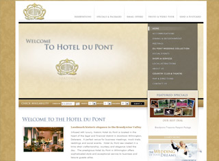 Hotel Web Design Design Example