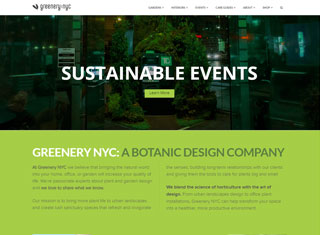 Landscaping Web Design Design Example