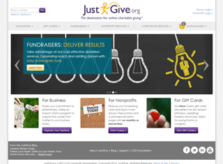 Charity Web Design Design Example