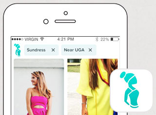 Fashion App Development Design Example