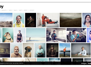 Photography Web Design Design Example