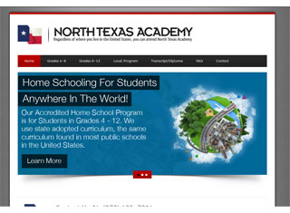 Educational Web Design Design Example