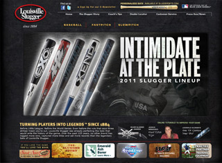 Sports Web Design Design Example