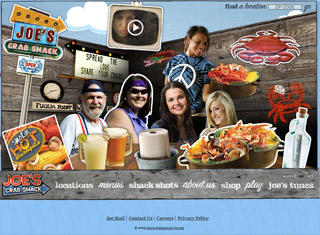 Restaurant Web Design Design Example