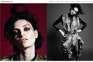 Photography Web Design Design Example