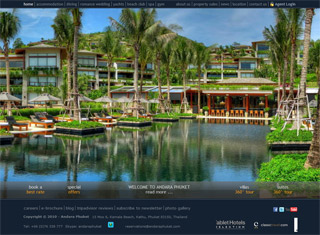 Hotel Web Design Design Example