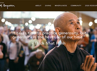 Religious Web Design Design Example