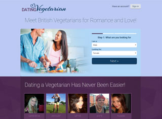 Dating Web Design Design Example