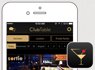 Night Club App Development Design Example