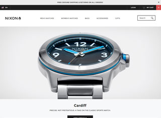 Ecommerce Web Design Design Example