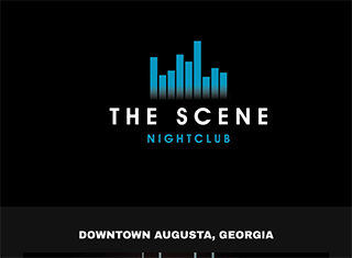 Night Club Web Design Design Example