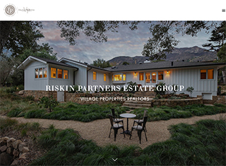 Real Estate Web Design Design Example