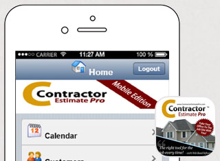 Contractor App Development Design Example