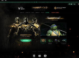 Video Game Web Design Design Example