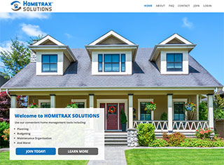 Real Estate Web Design Design Example