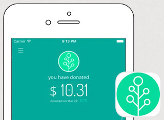 Charity App Development Design Example