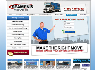 Transportation Web Design Design Example