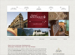 Hotel Web Design Design Example