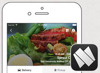 Restaurant App Development Design Example