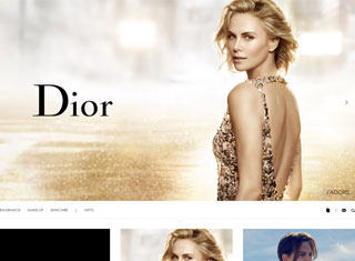 Fashion Web Design Design Example