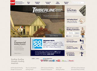 Contractor Web Design Design Example