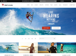 Ecommerce Web Design Design Example