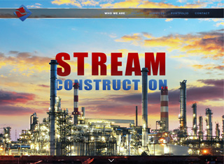 Contractor Web Design Design Example