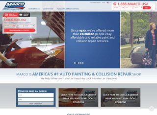 Auto Web Design Design Example