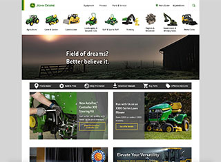 Agriculture Web Design Design Example