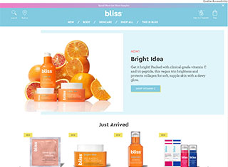 Ecommerce Web Design Design Example