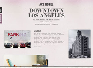 Hotel Web Design Design Example