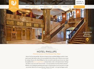 Hotel Web Design Design Example