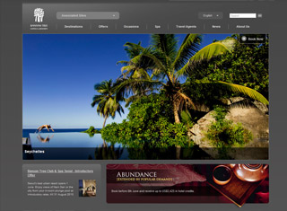 Hotel Web Design Design Example