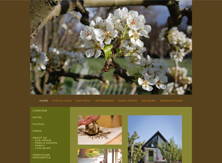 Agriculture Web Design Design Example