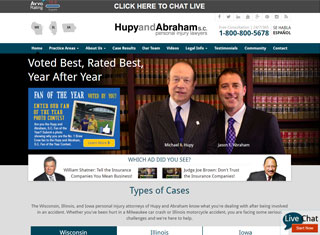 Lawyer Web Design Design Example