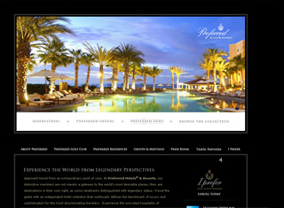 Hotel Web Design Design Example