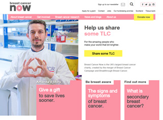 Charity Web Design Design Example