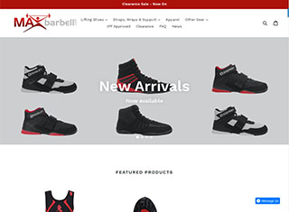 Ecommerce Web Design Design Example