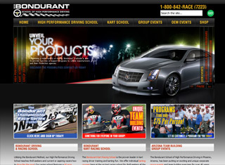 Sports Web Design Design Example