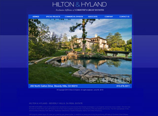 Real Estate Web Design Design Example