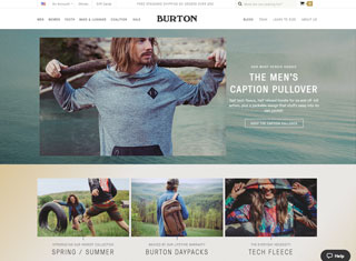 Ecommerce Web Design Design Example