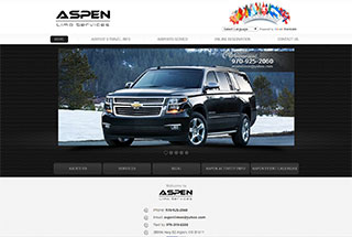 Transportation Web Design Design Example