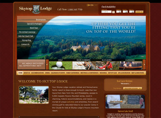 Hotel Web Design Design Example