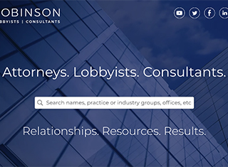 Lawyer Web Design Design Example