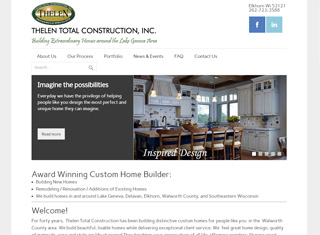 Contractor Web Design Design Example