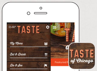 Promotional App Development Design Example